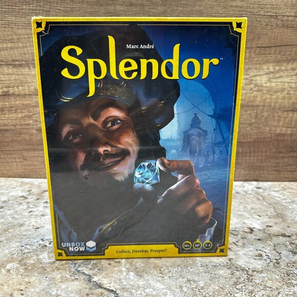 Splendor Board Game by Marc Andre Space Cowboys 2024 Edition New Sealed Strategy - Picture 1 of 11